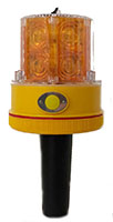 Battery Operated Personal Safety Light with Tapered Handle